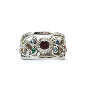 Ruby familyring